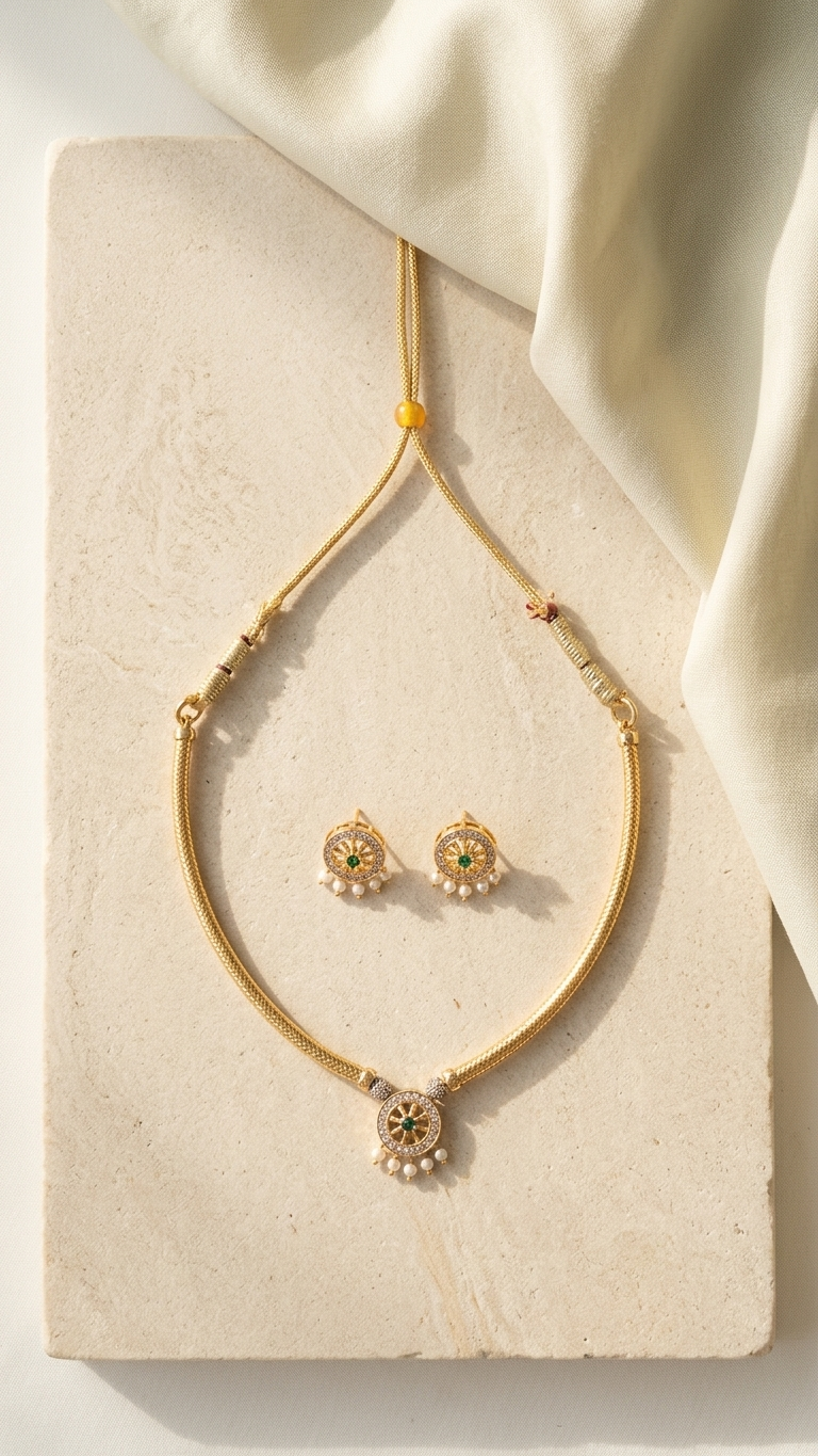 Gop Haar & Earrings Set