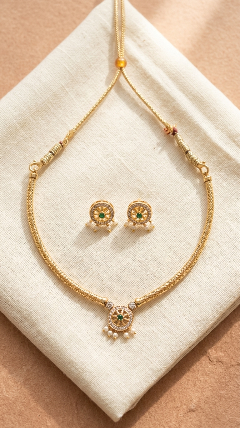 Gop Haar & Earrings Set